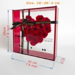 2025 Ins Hot Selling Valentine Gifts Preserved Rose in Glass Gift Box for Home/wedding Decoration Flower - Image 6