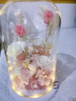 Mothers Day Gift Everlasting Enchanted Eternity Infinity Forever Eternal Flower Preserved Rose in a Glass Cover - Image 5