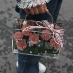 New Arrival Handmade Preserved Roses Acrylic Box Decorative Flowers for Valentine's Day Christmas Thanksgiving Factory Price - Image 2