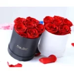 Preserved Flowers Bouquet Rosas Round Flower Box Everlasting Forever Eternal Rose in Gift Box Luxury Gift Box Preserved Roses - Image 2