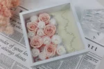 High Quality Preserved Rose Eternal Flower Photo Frame Preserved Roses/flowers in Frame Valentine's Day and Mother's Day Gifts - Image 3