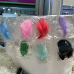 PPP01-Feather 100pcs/bag Assorted Colors 5-8cm Small Goose Fluffy Feathers for DIY Craft - Image 2