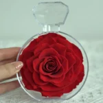 Wholesale Business Gifts Set for Mother's Day Christmas Preserved Enternal Rose Acrylic Perfume Bottle Valentine's Day - Image 3