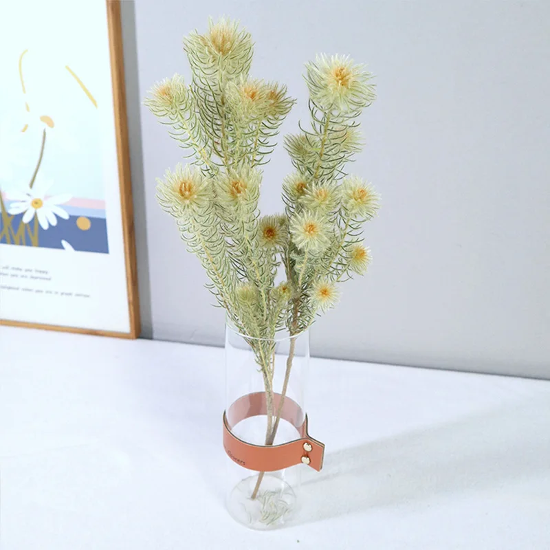 H4c41bc7526cb4441852b7e85763411d33.webp PPL34 Jinerong Floral Arrangements Natural Everlasting Straw Flower Preserved Entrnal Flowers Plant for Home Decor - Image 1