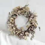 PPS01 Natural Dried Tallow Berries Small Ginkgo Flower for Decoration Preserved Seed Sapium Christmas Thanksgiving Factory Price