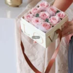 Wholesale Customize LOGO Eternal Roses Inside the LOVE Gift Box - Image 2