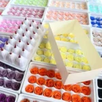 PRA02 Rose 2-3CM 44 Colors Romantic Real Natural Flower Luxurious Preserved Roses for Wedding Decoration - Image 5