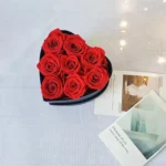 Wholesale Heart-Shaped Natural Handmade Immortal Rose Eternal Preserved Rose in Gift Box for Christmas & Mother's Day Occasions - Image 2