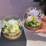 Wholesale Mother's Day Preserved Roses Long Life Lasting Real Flowers in Glass Dome With Gift Box Light Valentine's Day Gifts - Image 4