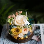 LED Atmosphere Light Ornaments Power for Love Series Preserved Flowers for Mother's Day Christmas Birthday Valentine's Day Girl - Image 5