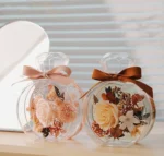 Wholesale Preserved Rose Flower Gifts Box Perfume Bottle Material to Make Eternal Flowers Acrylic Eternal Flower - Image 5
