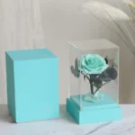 Top Seller Decoration Flower Real Touch  Long Life Eternal Preserved Roses in Acrylic  Box for Valentine Gifts - Image 6