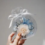 Wholesale Preserved Rose Flower Gifts Box Perfume Bottle Material to Make Eternal Flowers Acrylic Eternal Flower - Image 6