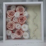 High Quality Preserved Rose Eternal Flower Photo Frame Preserved Roses/flowers in Frame Valentine's Day and Mother's Day Gifts - Image 2