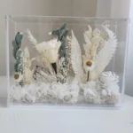 2024 Large Gift Acrylic Clear Box Preserved Rose Display Plexiglass Packaging Forever Rose Acrylic Flower Box With Lid - Image 2