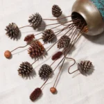 DFS55 Factory Price Splicing Pinecone for Valentine's Day Graduation Christmas Thanksgiving Occasions - Image 3