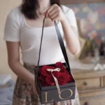 Wholesale Customize LOGO Eternal Roses Inside the LOVE Gift Box
