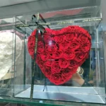 2025 Tiktok Hot Selling Valentine Gifts Preserved Rose in Acrylic Mirror Box With Eternal Rose - Image 5