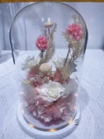 Mothers Day Gift Everlasting Enchanted Eternity Infinity Forever Eternal Flower Preserved Rose in a Glass Cover - Image 6