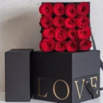 Wholesale Luxury Gifts Really Last Preserved Roses in square Gift Box for Corporate Promotional Business Gifts Set - Image 2