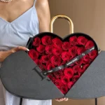Handmade Real Touch Roses Box Women's Valentine Wedding & Mother's Day Gifts Eternal Forever for Graduation Christmas Occasions - Image 5