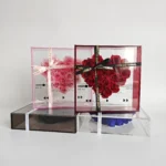Real Natural Preserved Rose Mother's Day Valentine's Day Gift Eternal Rose in Acrylic Box for Girl and Women - Image 6