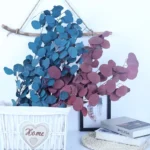 PPL20 E. Polyanthemos Hot Selling Bleached Eucalyptus Apple Leaves Flower Decoration for Home Wedding Valentine's Day INS