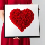 Tondo Hot Sale Luxury Acrylic Boxes With Mirror for Flowers - Image 5