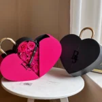 Valentine's Day Gift Forever Flower Preserved Roses Heart Box Eternal Real Rose Heart Shape Box Preserved Rose in Heart Box - Image 4