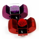 Apple Creative Preserved Forever Flower Gift Box for Mother's Day Includes Lipstick Perfume-Sent Friends Valentine's Day - Image 5