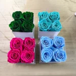 Decorative Flowers Valentines Day Gift Immortal Infinity Eternal Forever Stabilized Preserved Roses Box - Image 6